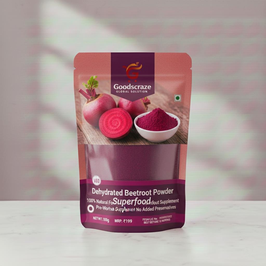dehydrated beetroot powder