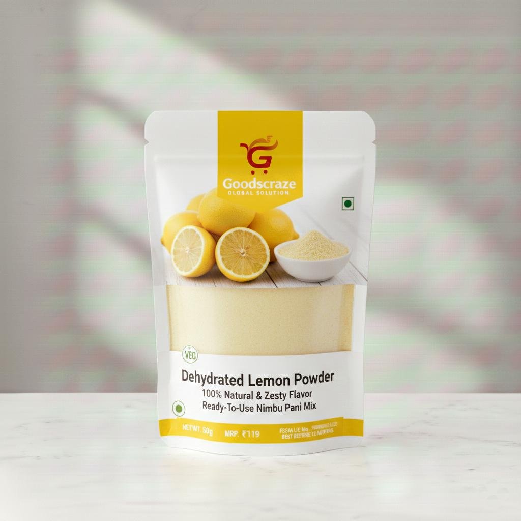 dehydrated lemon powder