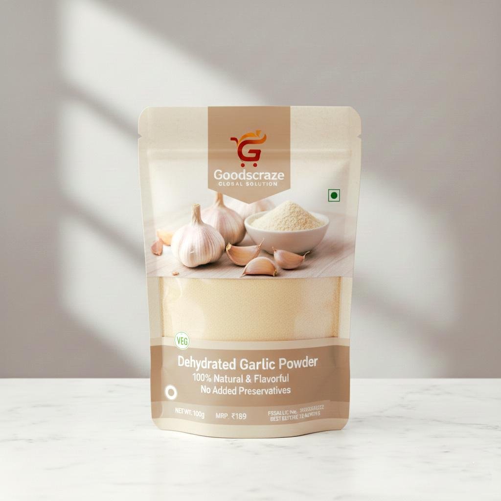 dehydrated raw garlic powder